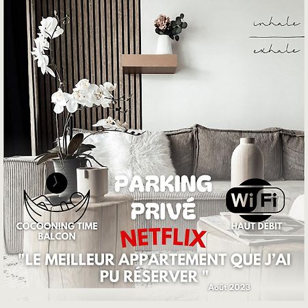 Le Cocon Blanc Metz - T2 - Parking Prive - Balcon - Nouvelle Ville, Gare Exterior foto